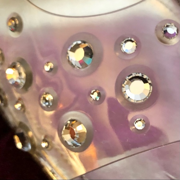 Vintage J. Renee See Through Cinderella Shoes Sz. 8 - Picture 4 of 13